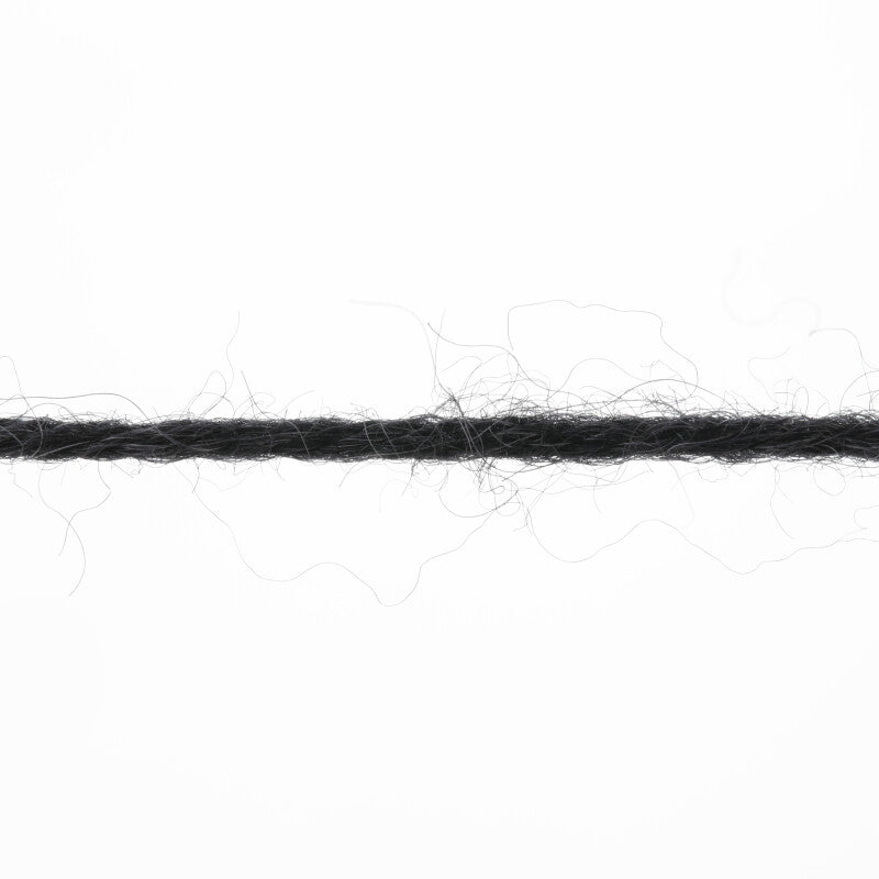 Lang Yarns Alpaca Soxx 6-ply Yarn, 390m / 150g – Black (0004), yarn strand