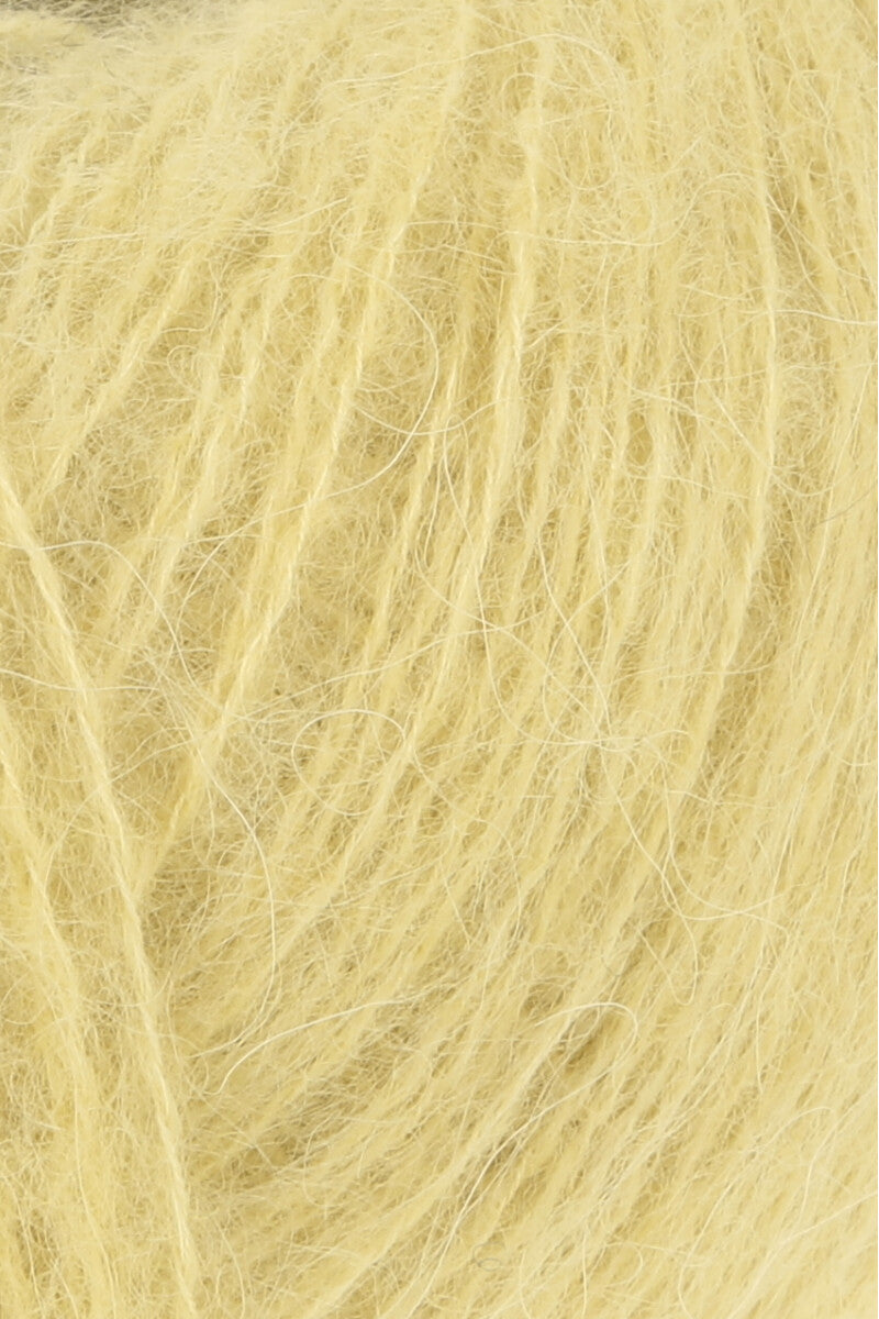Lang Yarns Zen – 25g / 200m – Light Yellow (0013) – detail