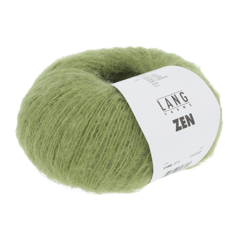 Lang Yarns Zen – 25g / 200m – Green (0016)