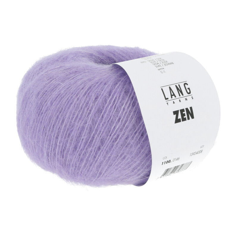 Lang Yarns Zen – 25g / 200m – Light Lilac (0146)