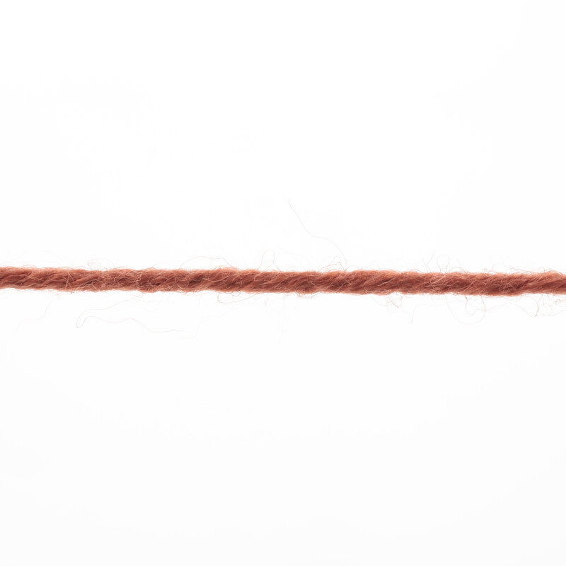 Lang Yarns Poseidon yarn, Rust, colour 0087, detail photograph