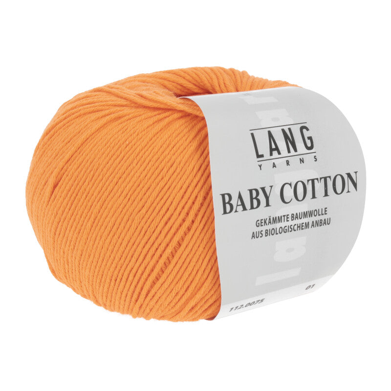 Lang Yarns Baby Cotton – 50g / 180m – Peach (0075)