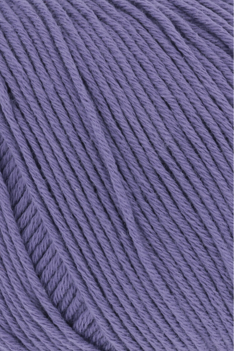 Lang Yarns Baby Cotton – 50g / 180m – Dark Lilac (0246) – detail