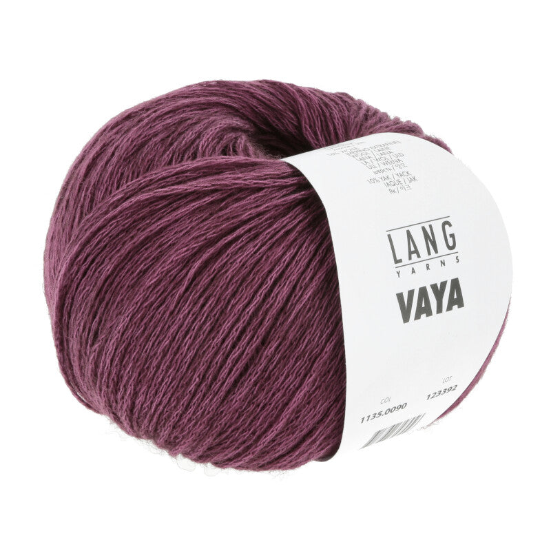Lang Yarns Vaya – 50g / 200m – Plum (0090)