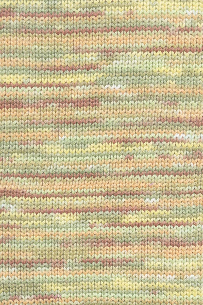Lang Yarns Lisboa yarn, Yellow/Olive/Brown/Orange, colour 0005, alternate product photograph
