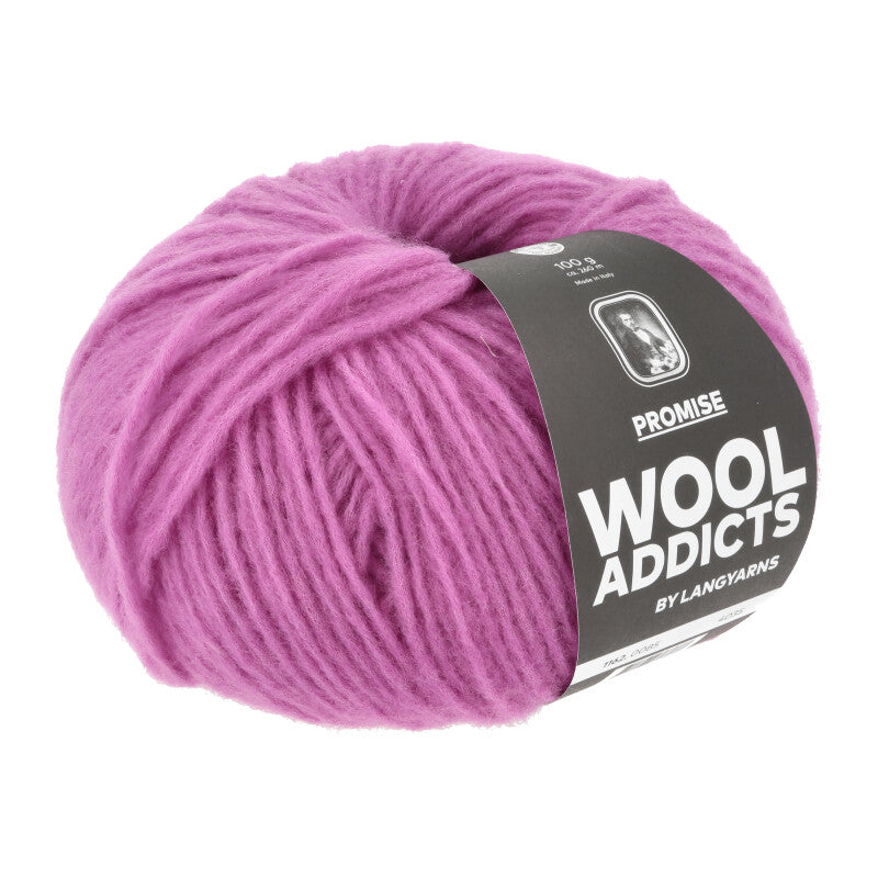 Lang Yarns Promise – 100g / 260m – Hot Pink (0085)