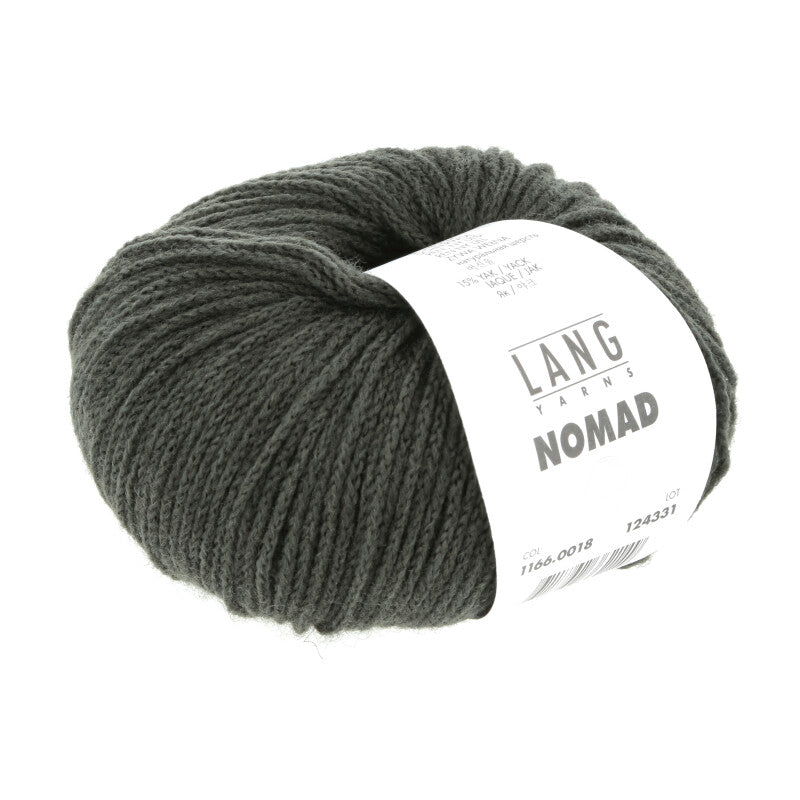 Lang Yarns Nomad – 25g / 125m – Dark Green (0018)