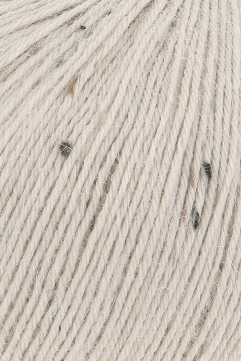 Lang Yarns Alpaca Soxx Tweed – 100g / 387m – Sand (0026) – detail