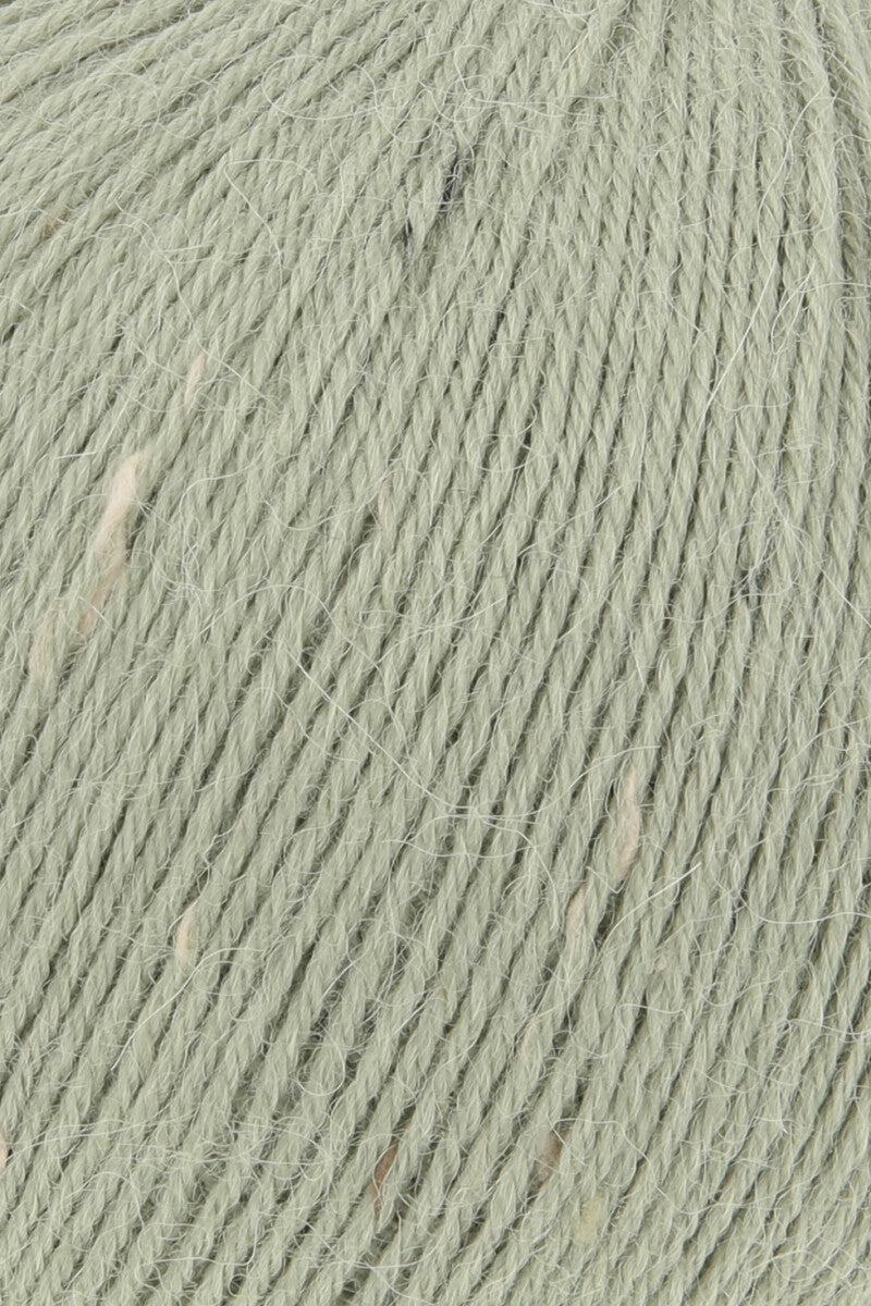 Lang Yarns Alpaca Soxx Tweed – 100g / 387m – Olive (0097) – detail