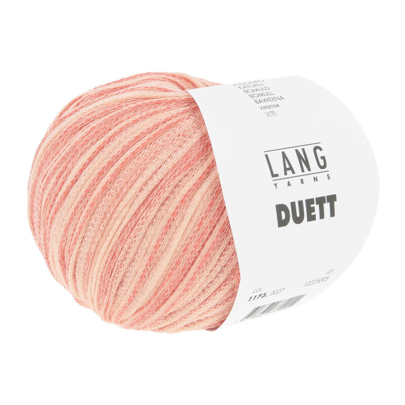 Lang Yarns Duett – 50g / 140m – Apricot/Coral (0027)
