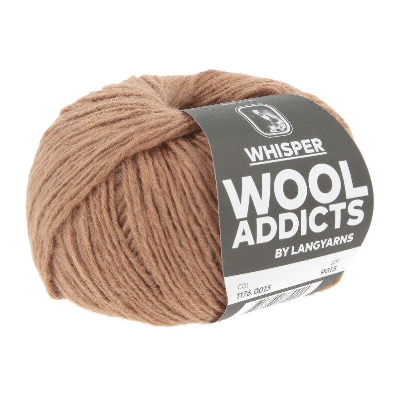 Lang Yarns Whisper – 50g / 125m – Nougat (0015)