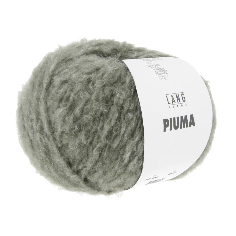 Lang Yarns Piuma – 50g / 175m – Olive (0098)