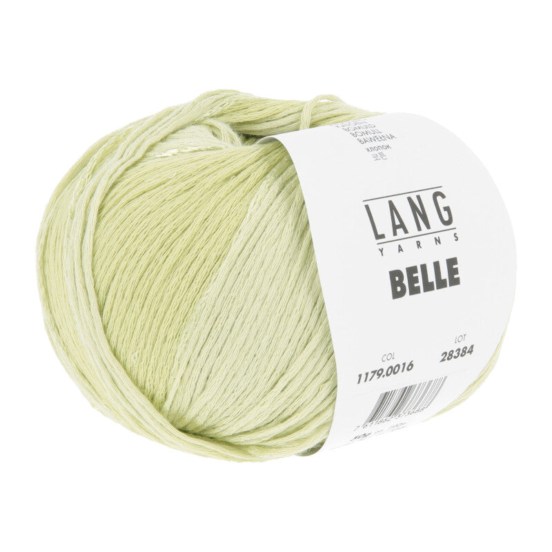 Lang Yarns Belle – 50g / 190m – Light Green (0016)
