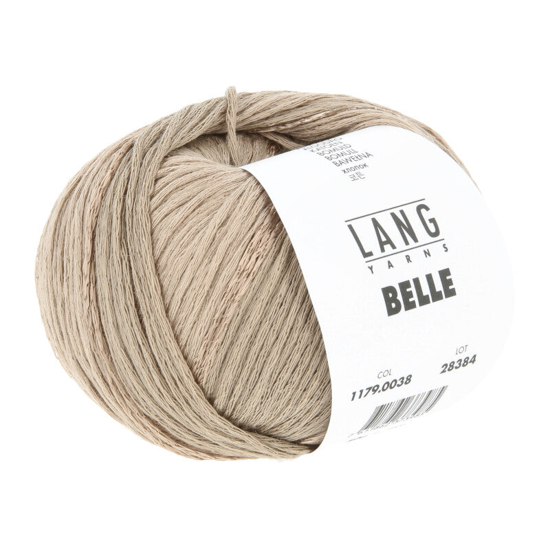 Lang Yarns Belle – 50g / 190m – Hazelnut (0038)