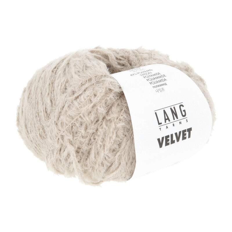 Lang Yarns Velvet – 50g / 170m – Beige (0026)