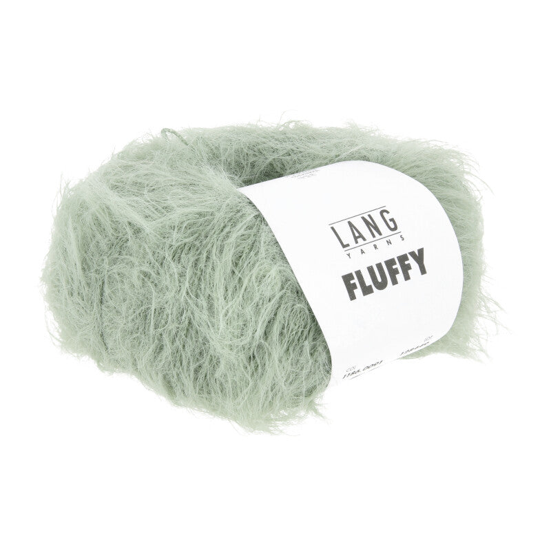 Lang Yarns Fluffy – 50g / 205m – Pastel Green (0091)