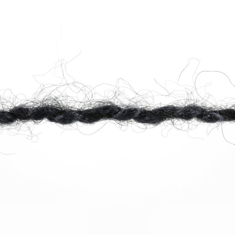 Lang Yarns Luma – 50g / 120m – Black (0004) – yarn texture
