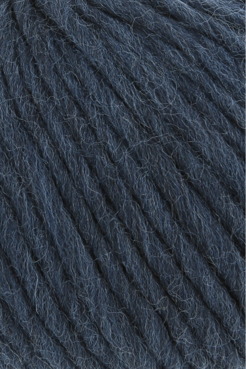 Lang Yarns Naturalis – 50g / 90m – Steel Blue (0010) – detail