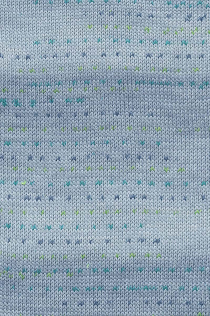 Lang Yarns Merino 200 Bébé Color Yarn, 203m / 50g – Grey-Green (0317), yarn texture