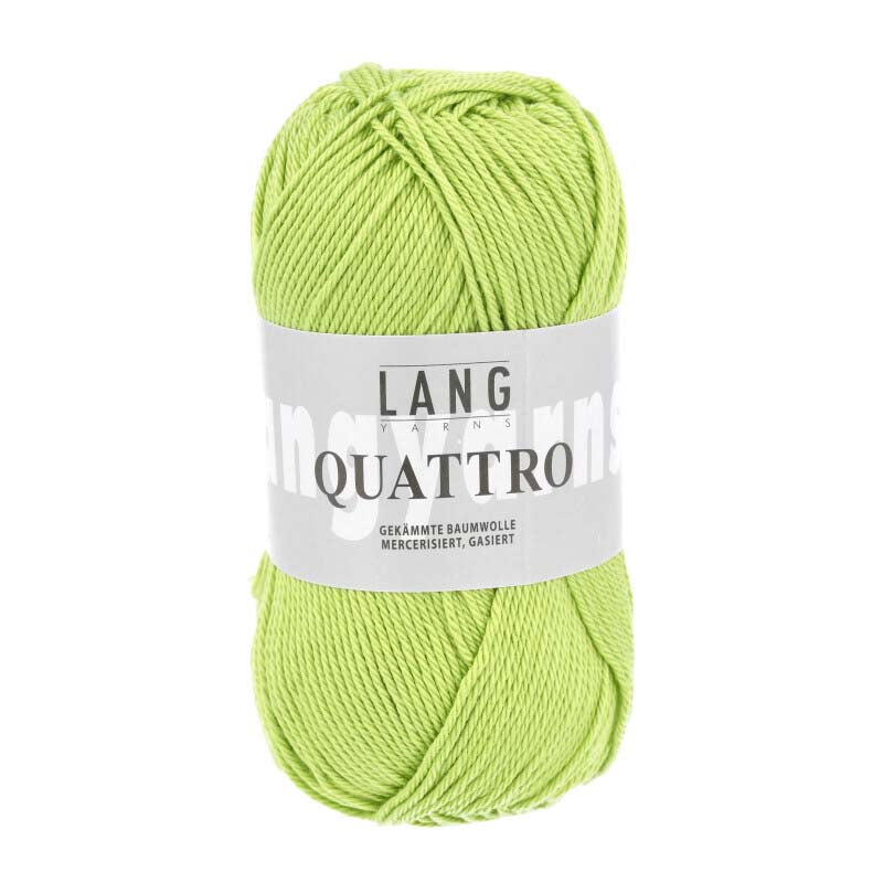 Lang Yarns Quattro – 50g / 120m – Lime (0044)