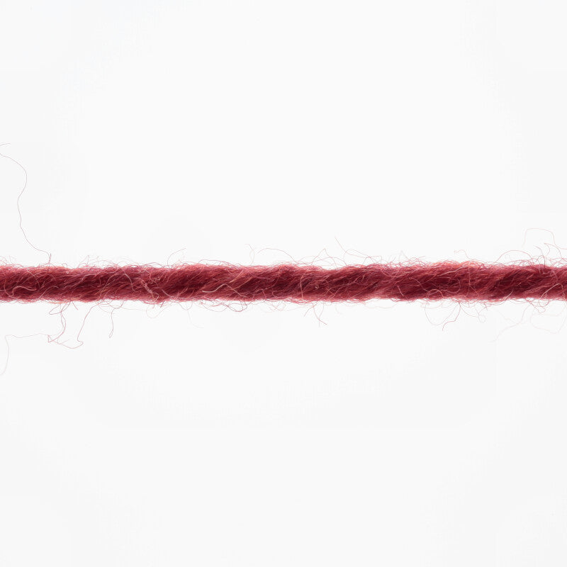 Lang Yarns Merino 150 Yarn, 150m / 50g – Dark Red Mélange (0262), yarn strand