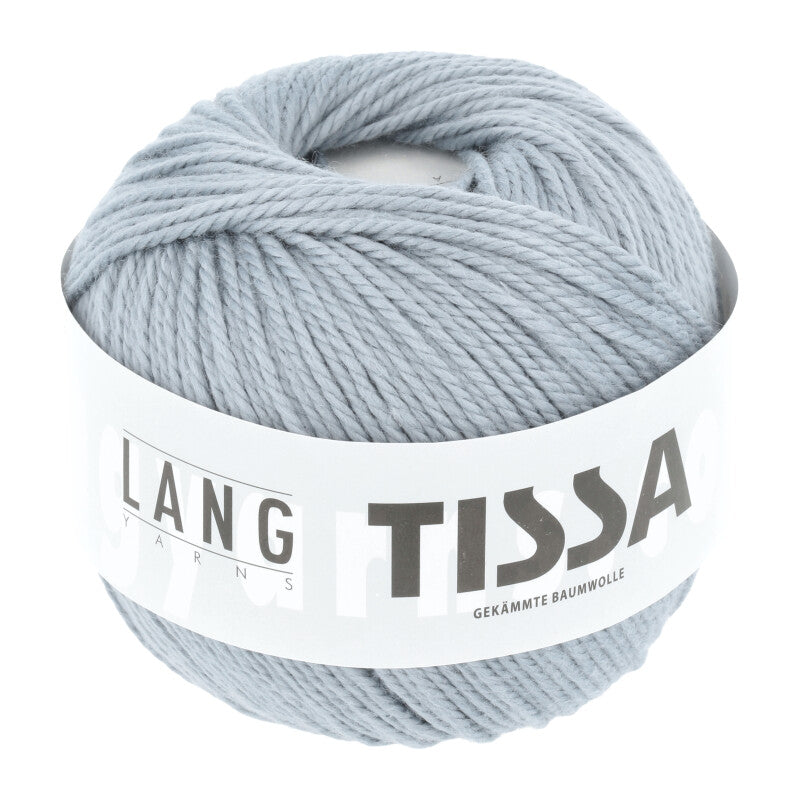 Lang Yarns Tissa – 50g / 80m – Grey (0058)