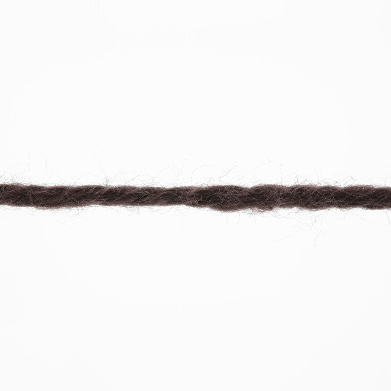Lang Yarns Tissa – 50g / 80m – Dark Brown (0067) – yarn texture