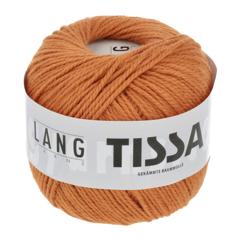 Lang Yarns Tissa – 50g / 80m – Tangarine (0159)