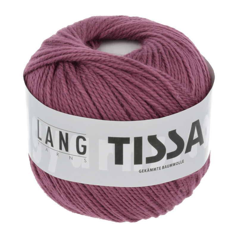 Lang Yarns Tissa – 50g / 80m – Bordeaux (0166)
