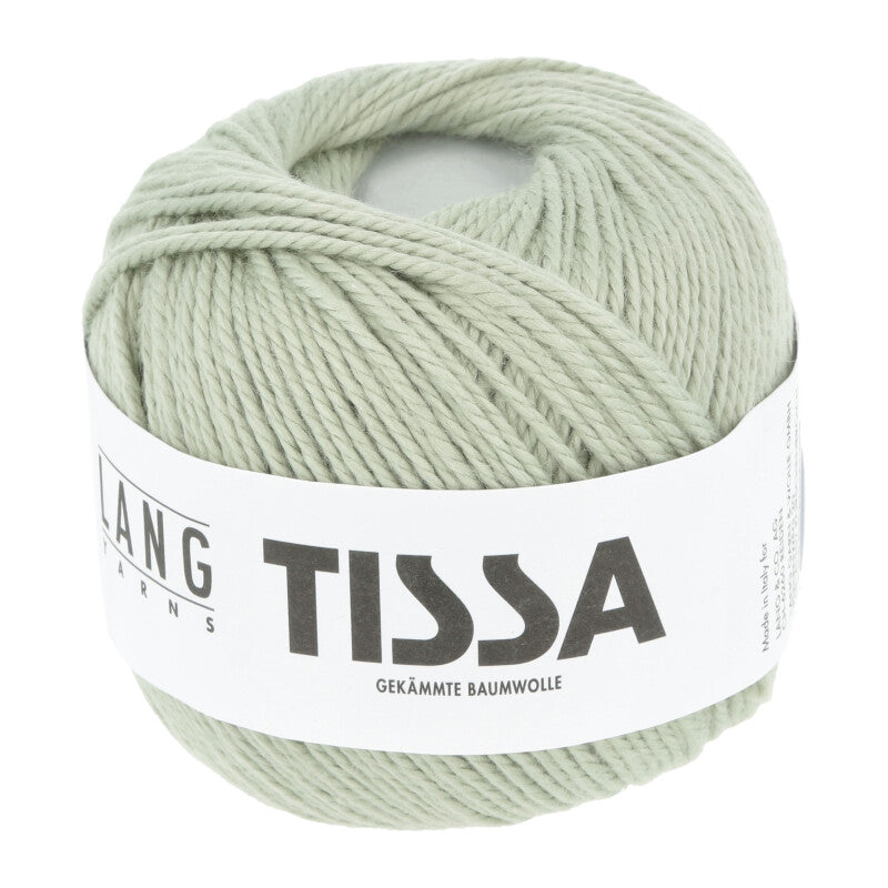 Lang Yarns Tissa – 50g / 80m – Pastel Green (0191)