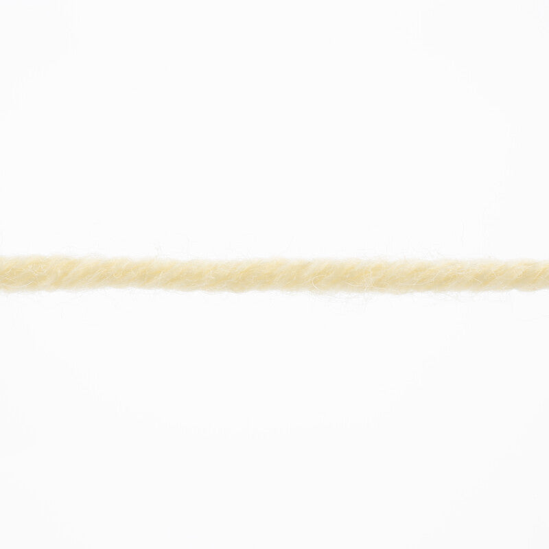 Lang Yarns Merino 120 Yarn, 120m / 50g – Light Yellow (0049), yarn strand