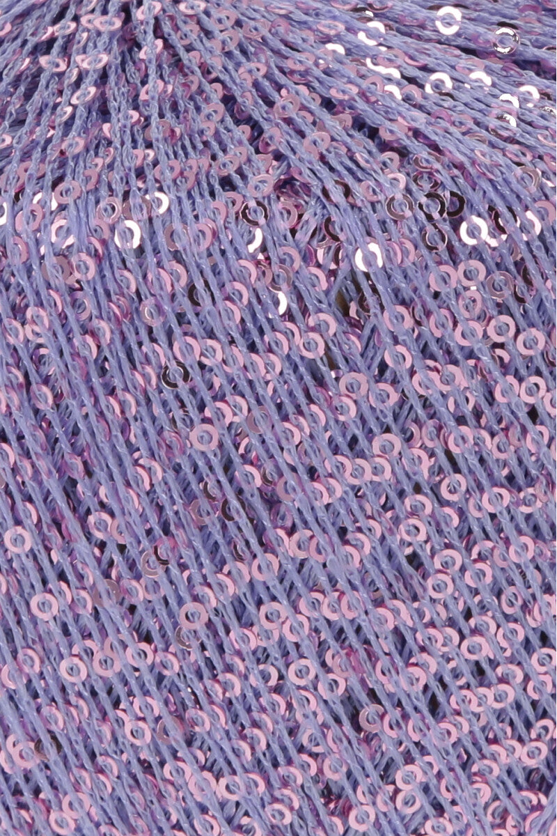 Lang Yarns Paillettes – 25g / 112m – Lavender (0046) – detail