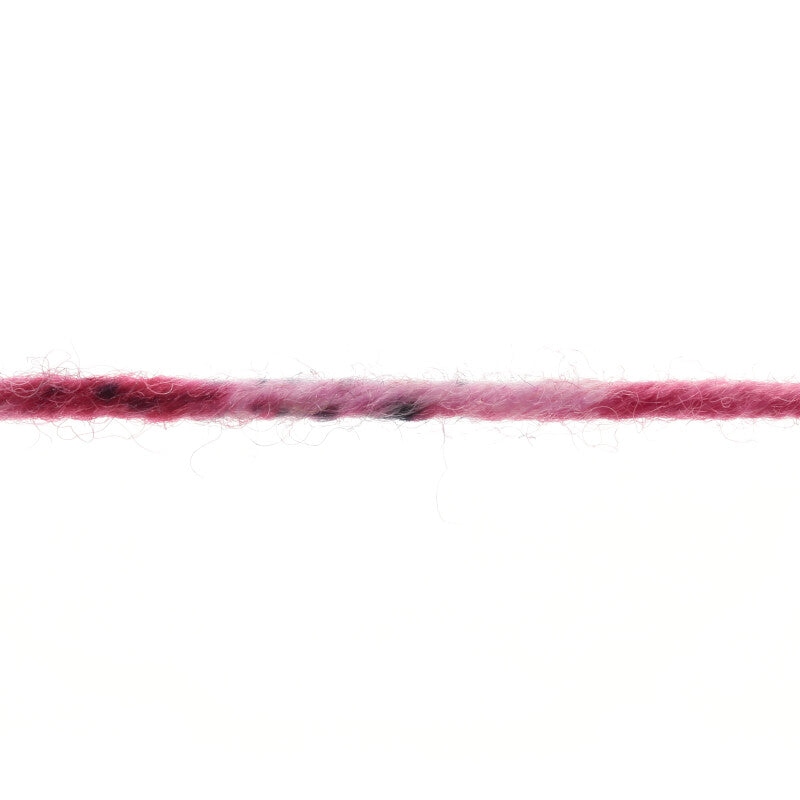 Lang Yarns Merino 120 Color – 100g / 240m – Rose/Offwhite/Brown/Pink (0009) – yarn texture