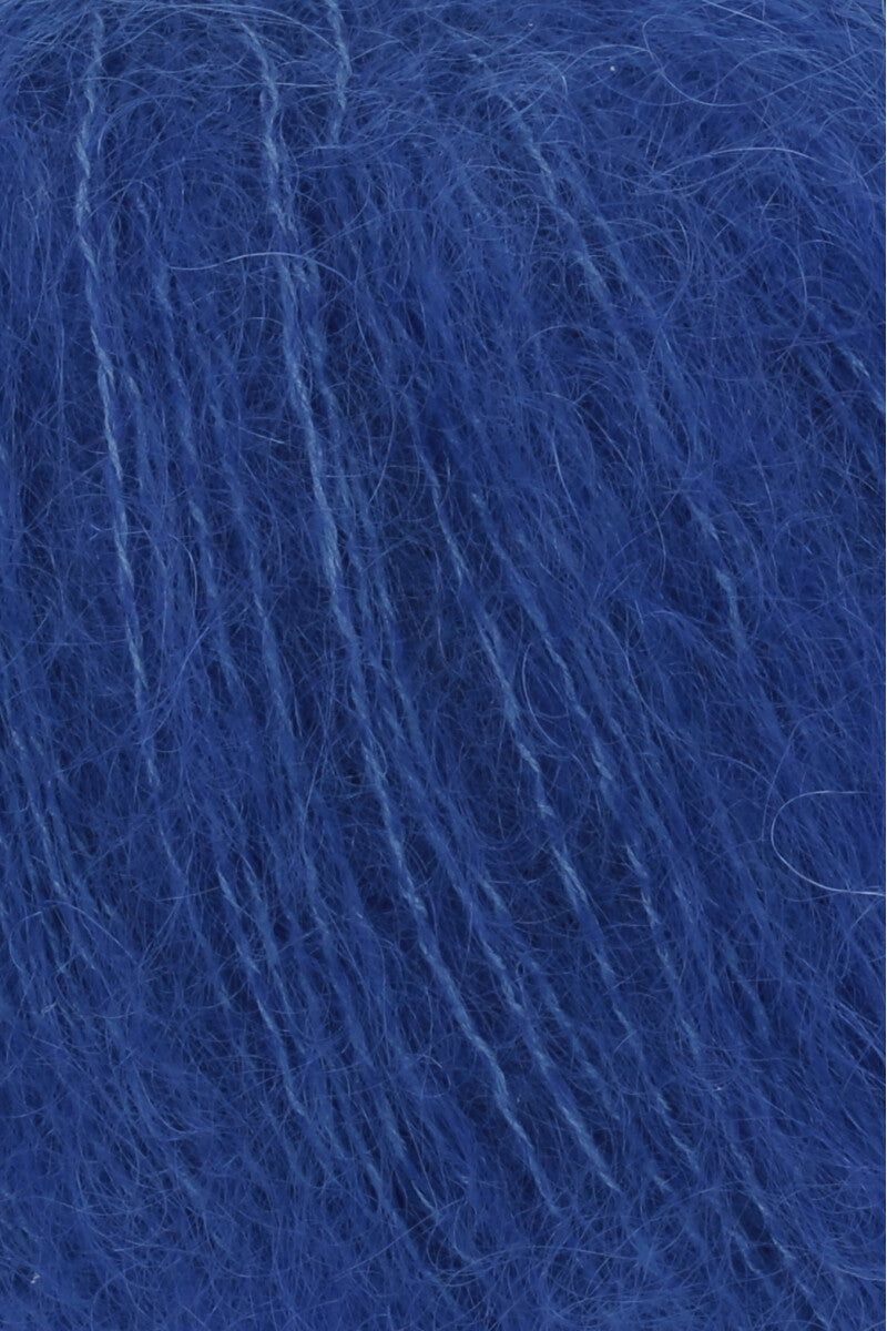 Lang Yarns Mohair Luxe Yarn, 175m / 25g – Royal (0006), yarn texture