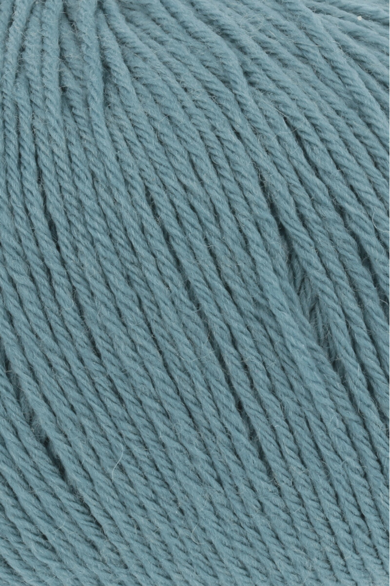 Lang Yarns Merino 200 Bébé Yarn, 203m / 50g – Atlantic (0474), yarn texture