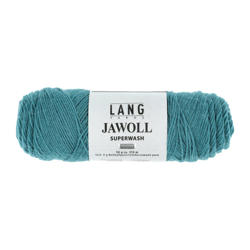 Lang Yarns Jawoll Yarn, 190m / 50g – Petrol (0188)