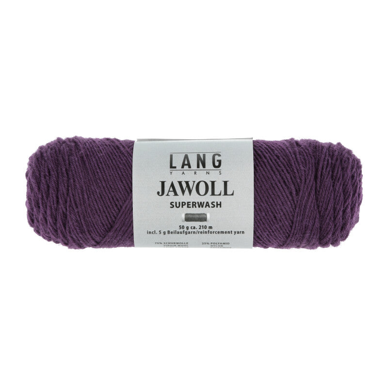 Lang Yarns Jawoll Yarn, 190m / 50g – Purple (0280)