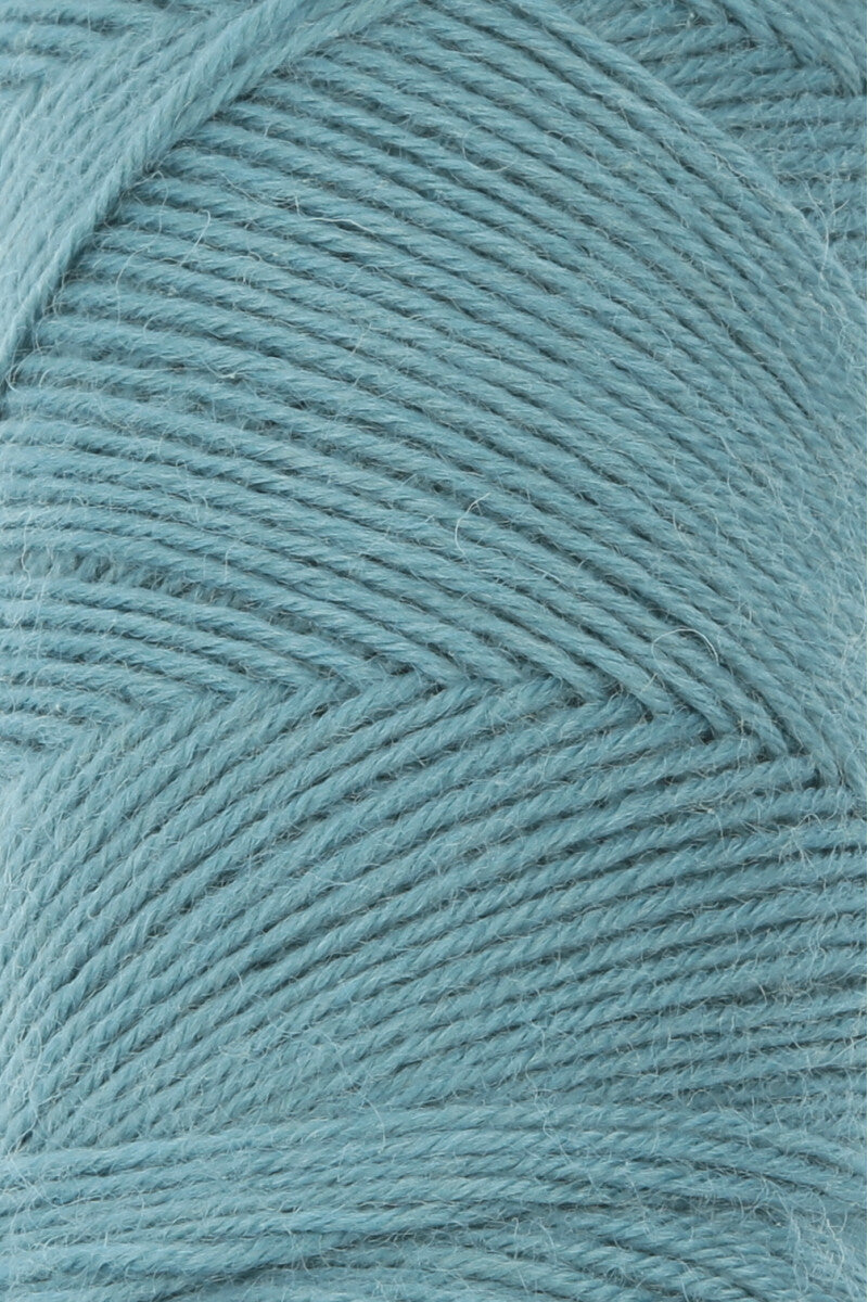 Lang Yarns Jawoll Yarn, 190m / 50g – Light Petrol (0388), yarn texture