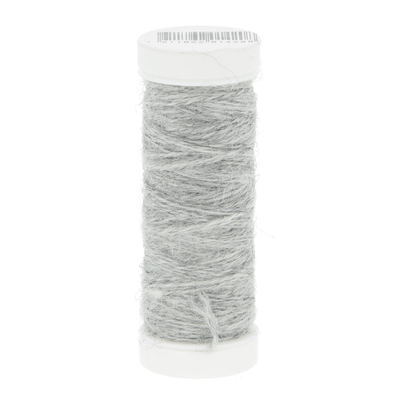 Lang Yarns Jawoll Heel Reinforcement Yarn – 5g / 42m – Light Grey Mélange (0023)