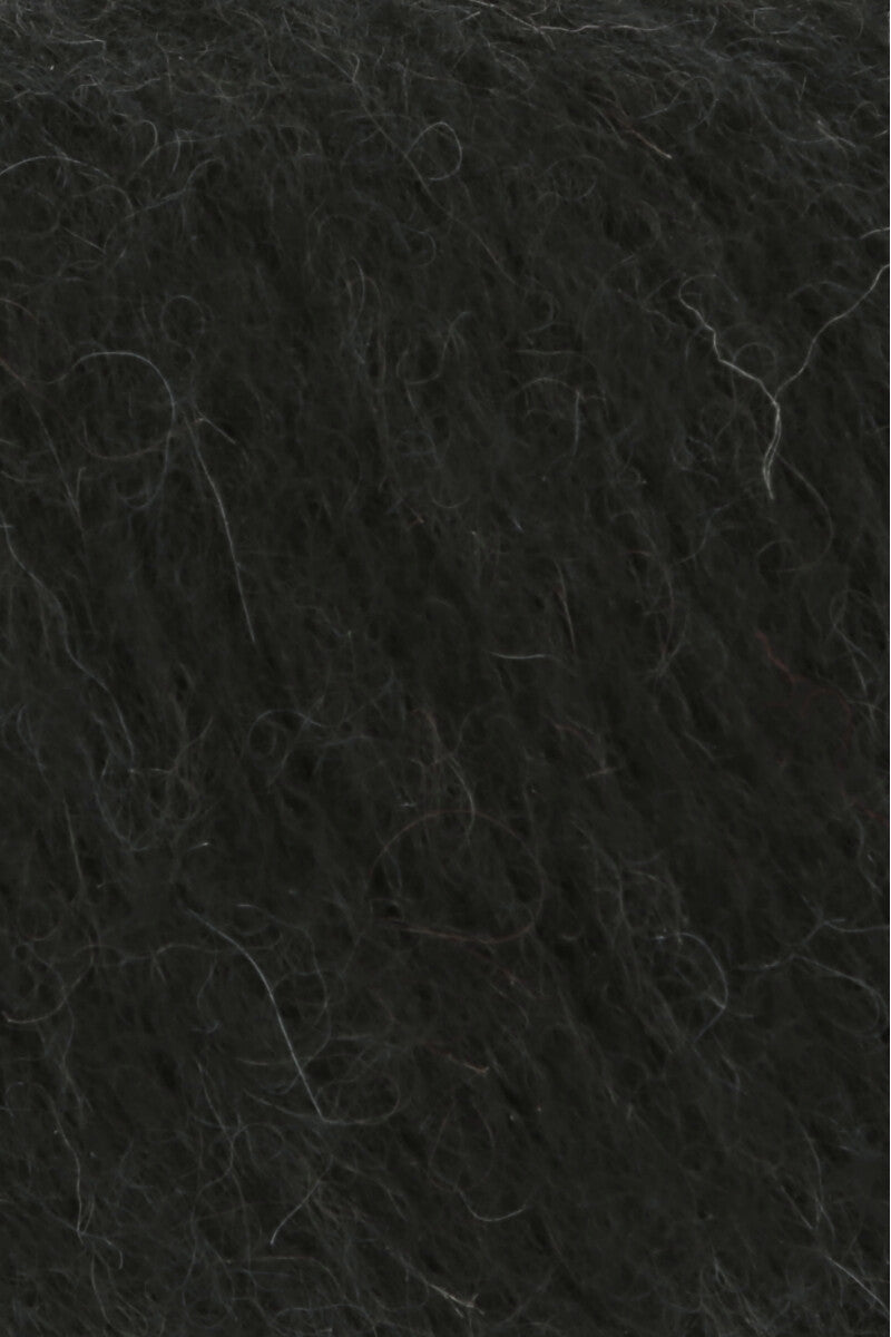 Lang Yarns Malou Light – 50g / 190m – Black (0004) – detail