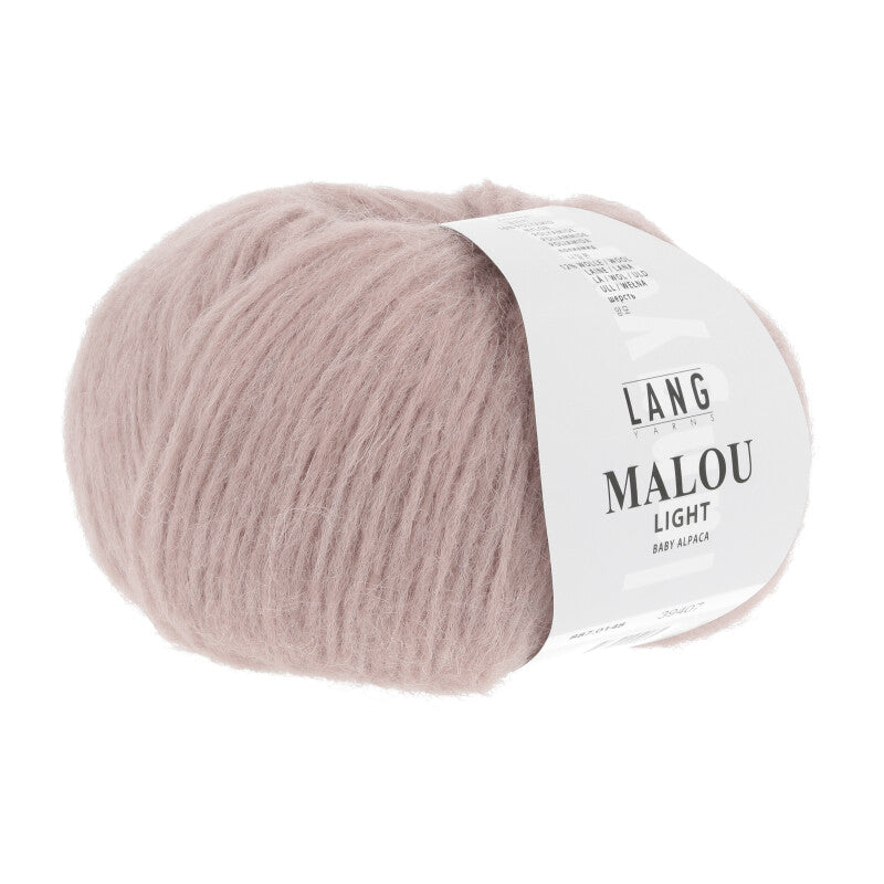 Lang Yarns Malou Light – 50g / 190m – Light Dusky Pink (0148)