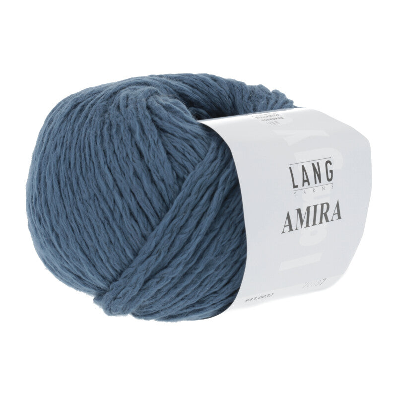 Lang Yarns Amira – 50g / 100m – Blue (0032)