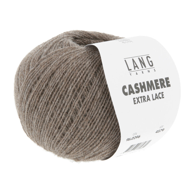 Lang Yarns Cashmere Extra Lace – 25g / 320m – Stone Mélange (0296) – B view
