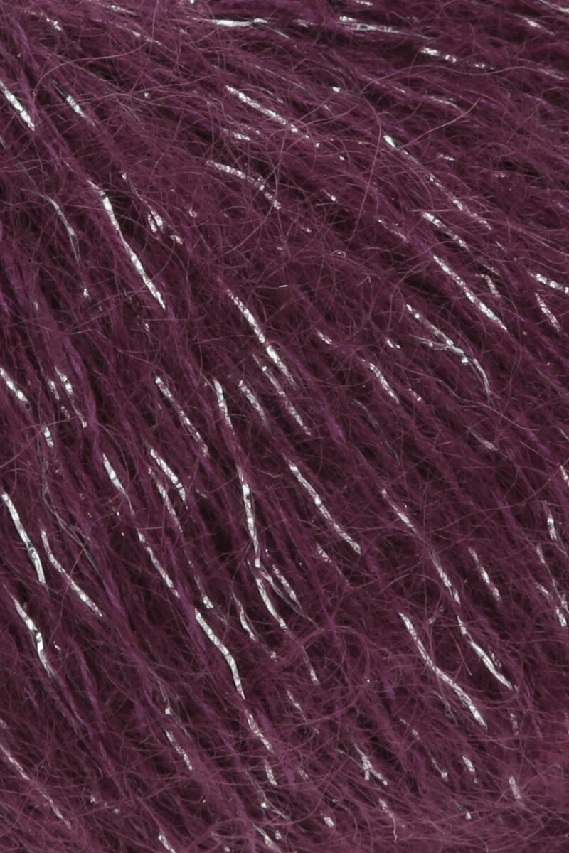 Lang Yarns Mohair Fancy yarn, Wine, colour 0064, alternate product photograph