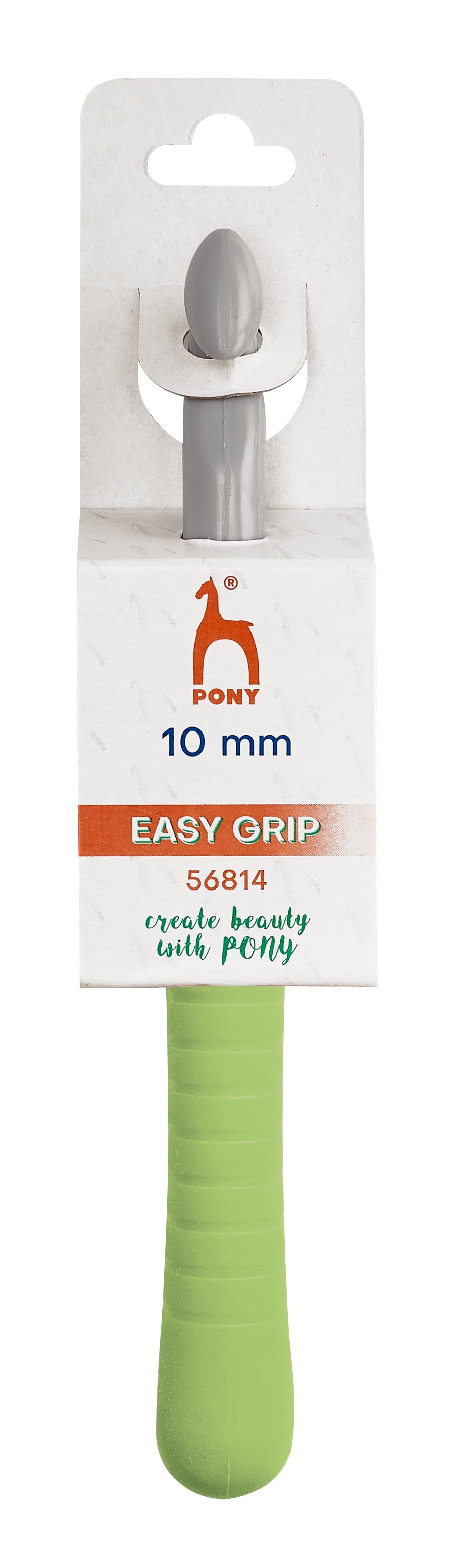 Pony Easy Grip Aluminium Crochet Hooks – 2 to 10 mm, 10.00 mm