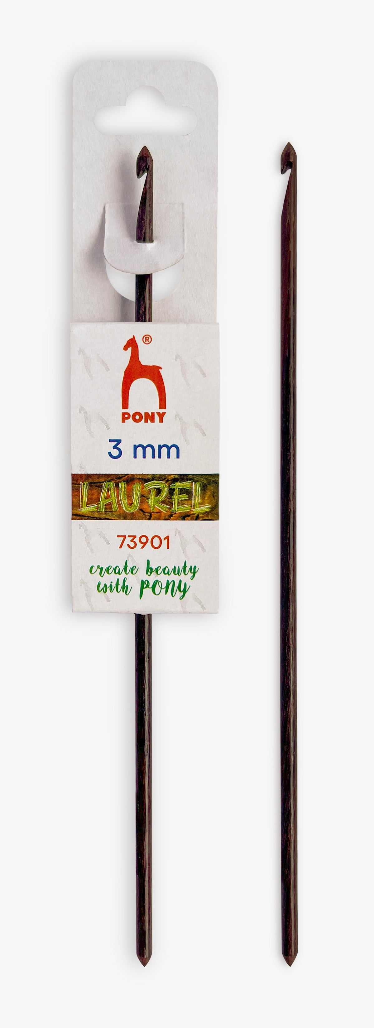 Pony Laurel Crochet Hooks – 15 cm, 3.00 mm