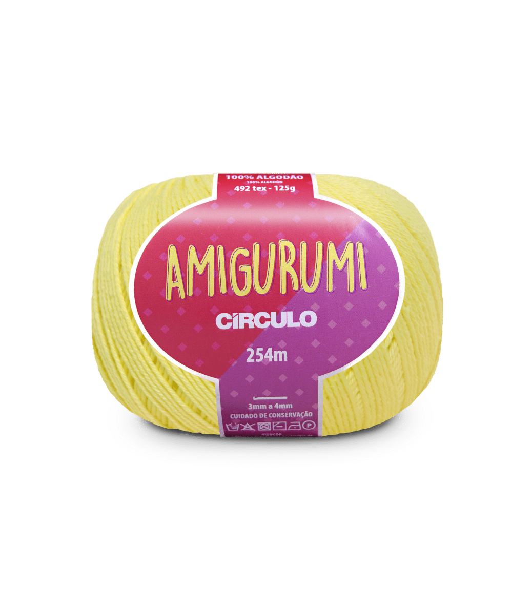 Circulo Amigurumi (EXP) 100% Cotton Yarn for Crochet and Knitting, 254m/125g - Leo Hobby Marketplace