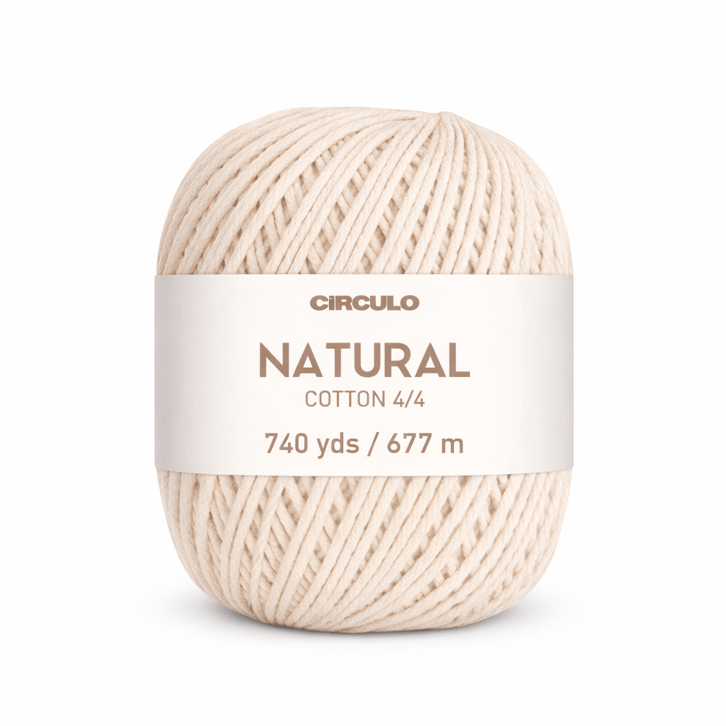 Circulo Barroco / Circulo Natural Cotton Yarn, 400g - Leo Hobby