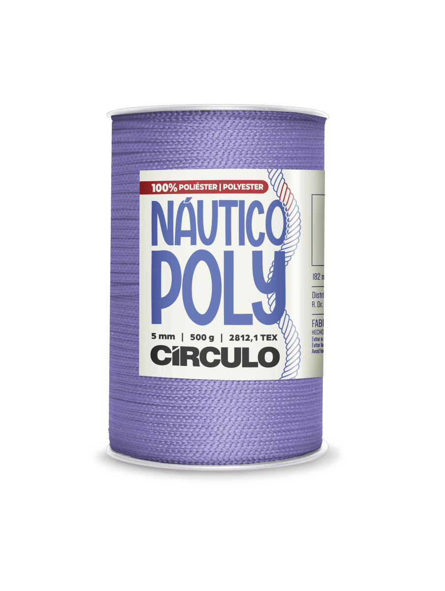 Circulo Fio Náutico Poly 5 mm – Premium Cord Yarn for Bags & Macramé - Leo Hobby