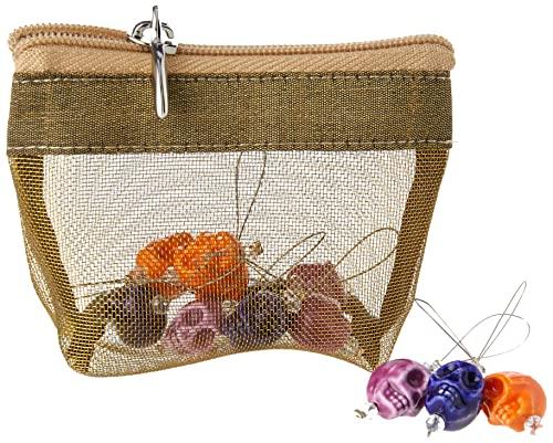 ZOONI Stitch Markers by KnitPro in Skull Candy Beads